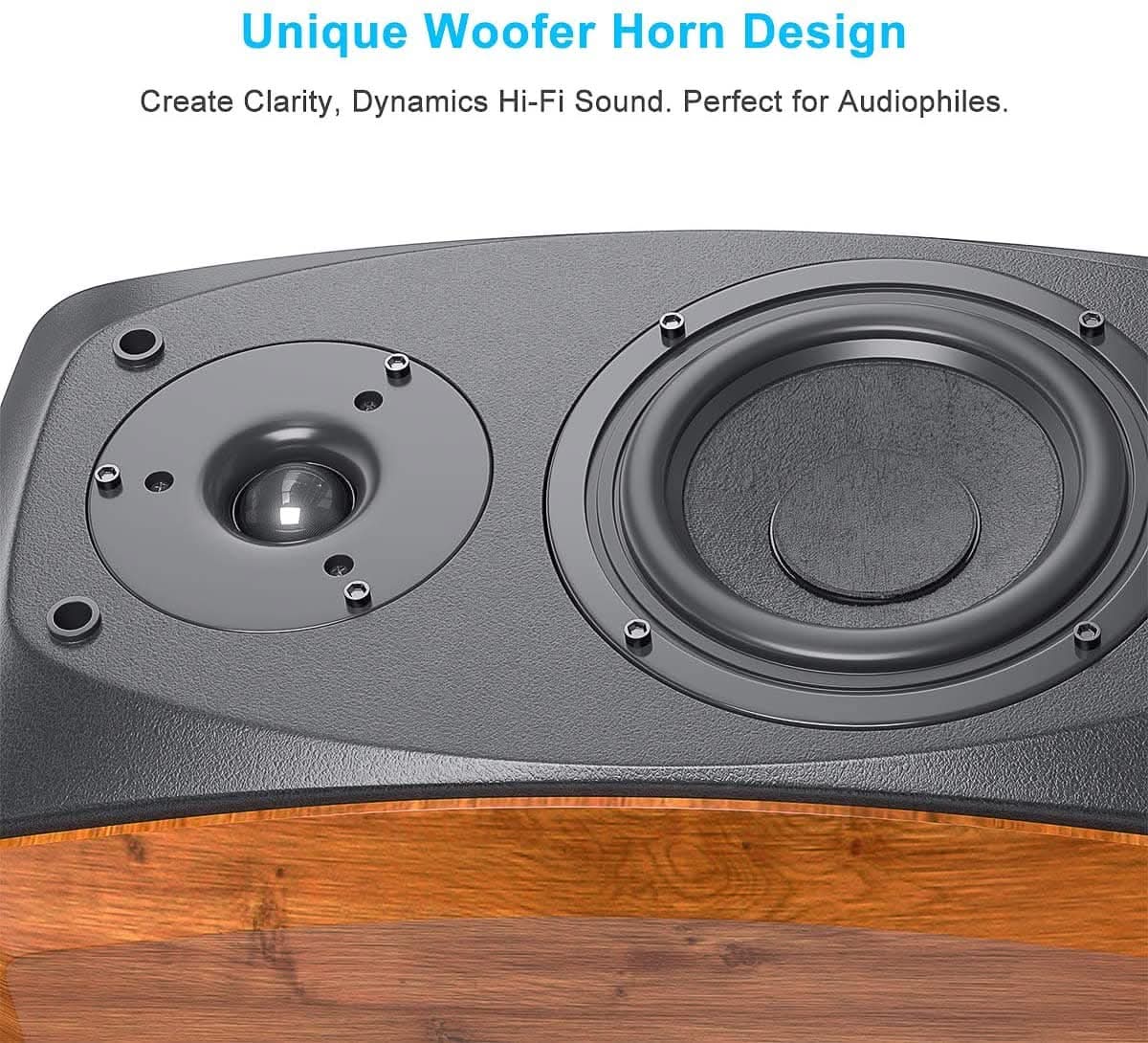 Fosi Audio DK560 - N Bookshelf Speakers - Fosi Audio
