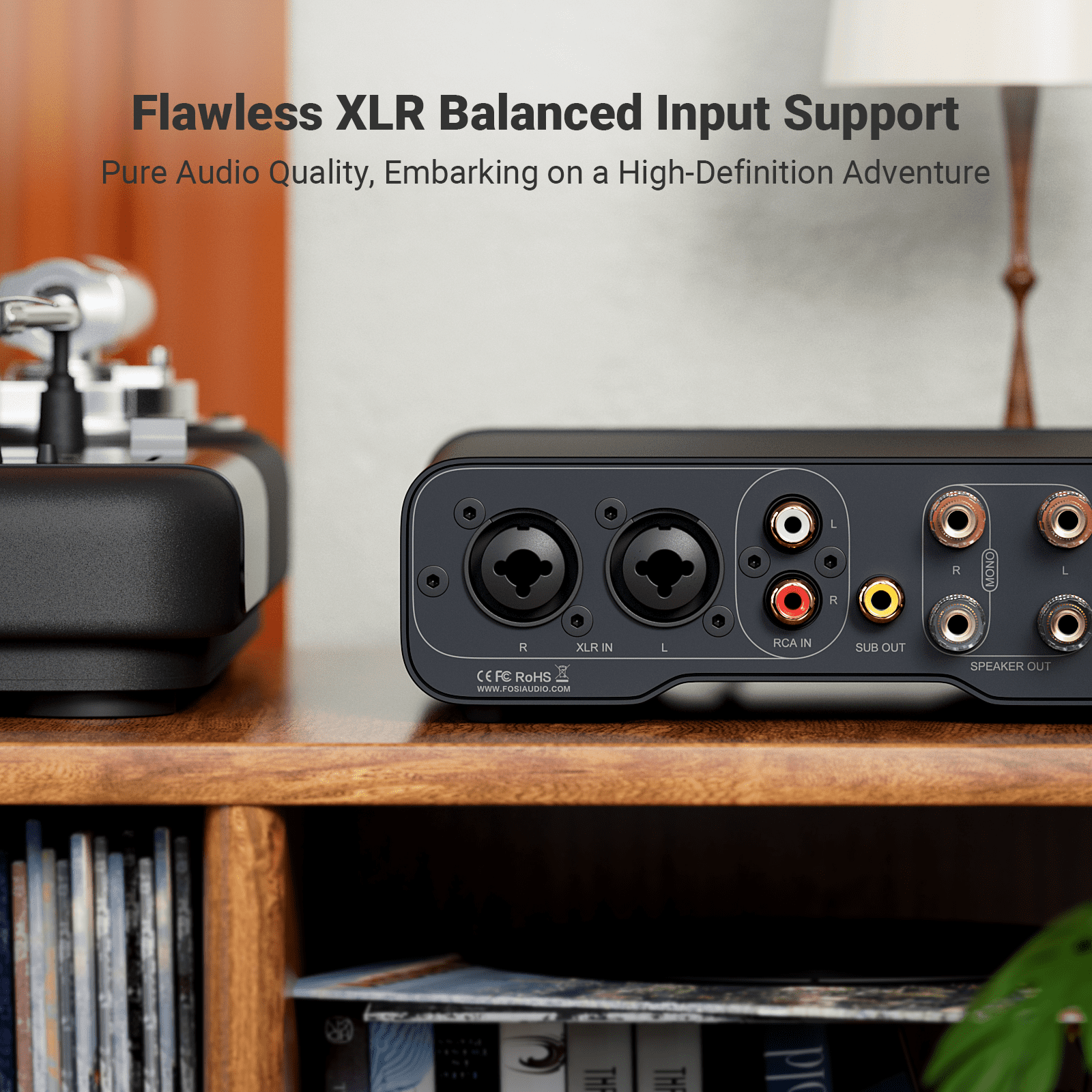 Fosi Audio ZA3 Balanced Stereo Amplifier - Fosi Audio