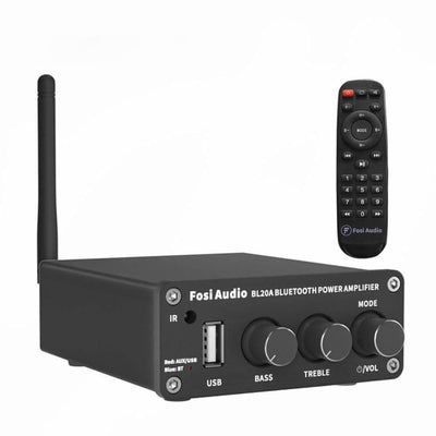 Fosi Audio BL20A Bluetooth USB Power Amplifier - Fosi Audio