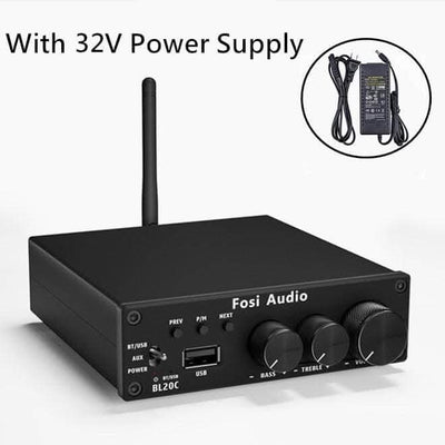Fosi Audio BL20C Bluetooth USB Stereo Amplifier - Fosi Audio