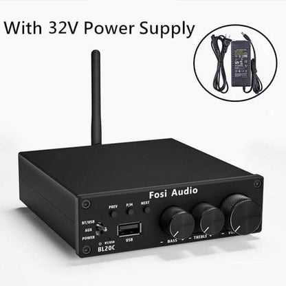 Fosi Audio BL20C Bluetooth USB Stereo Amplifier - Fosi Audio