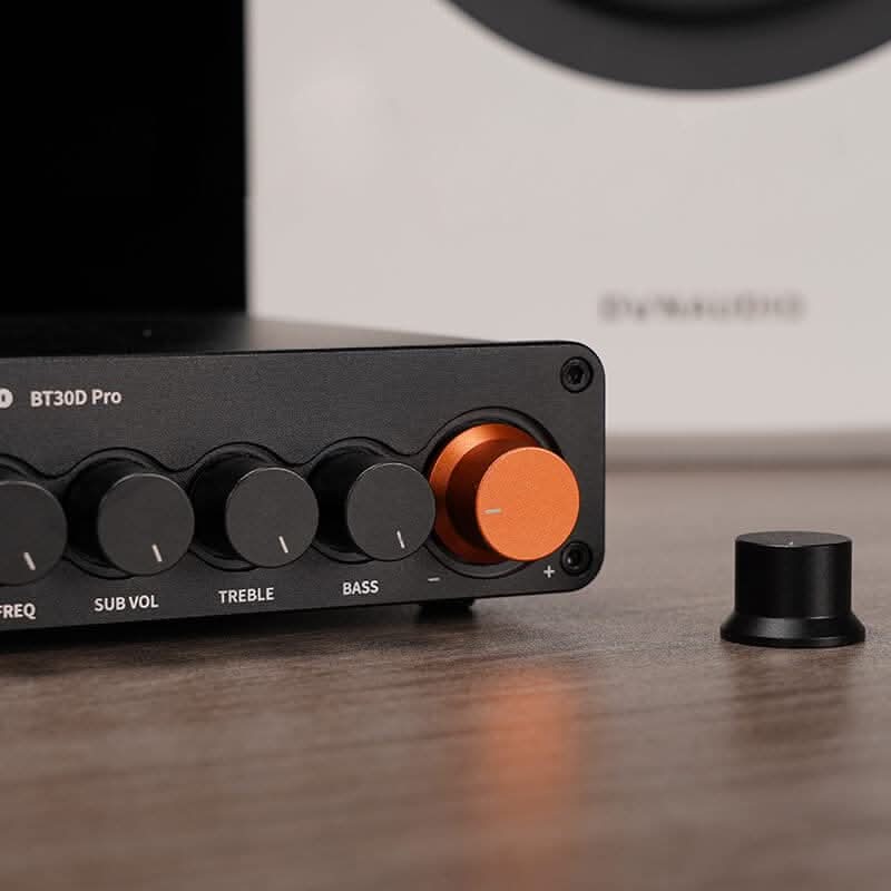 Fosi Audio Replaceable Orange & Grey Knob - Fosi Audio